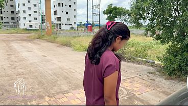Komal went to buy a plot, the sales man took her to the location and showed her, madam liked the office, let's go madam and do the deal.
